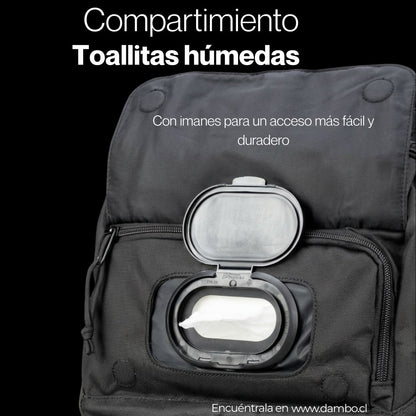 Mochila Pañalera DAMBO Wolfpack para Papá