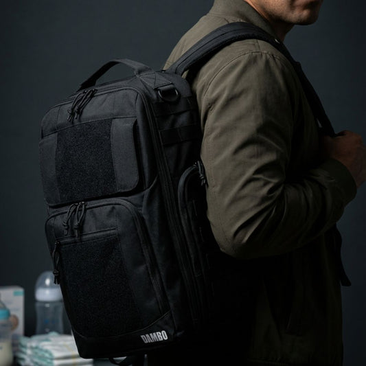 Mochila Pañalera DAMBO Wolfpack para Papá