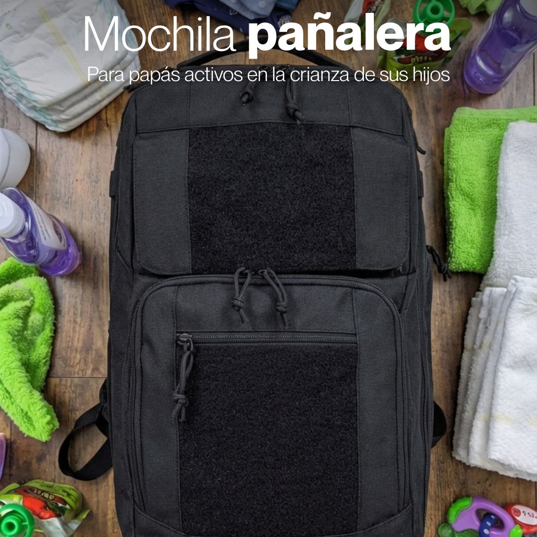 Mochila Pañalera DAMBO Wolfpack para Papá