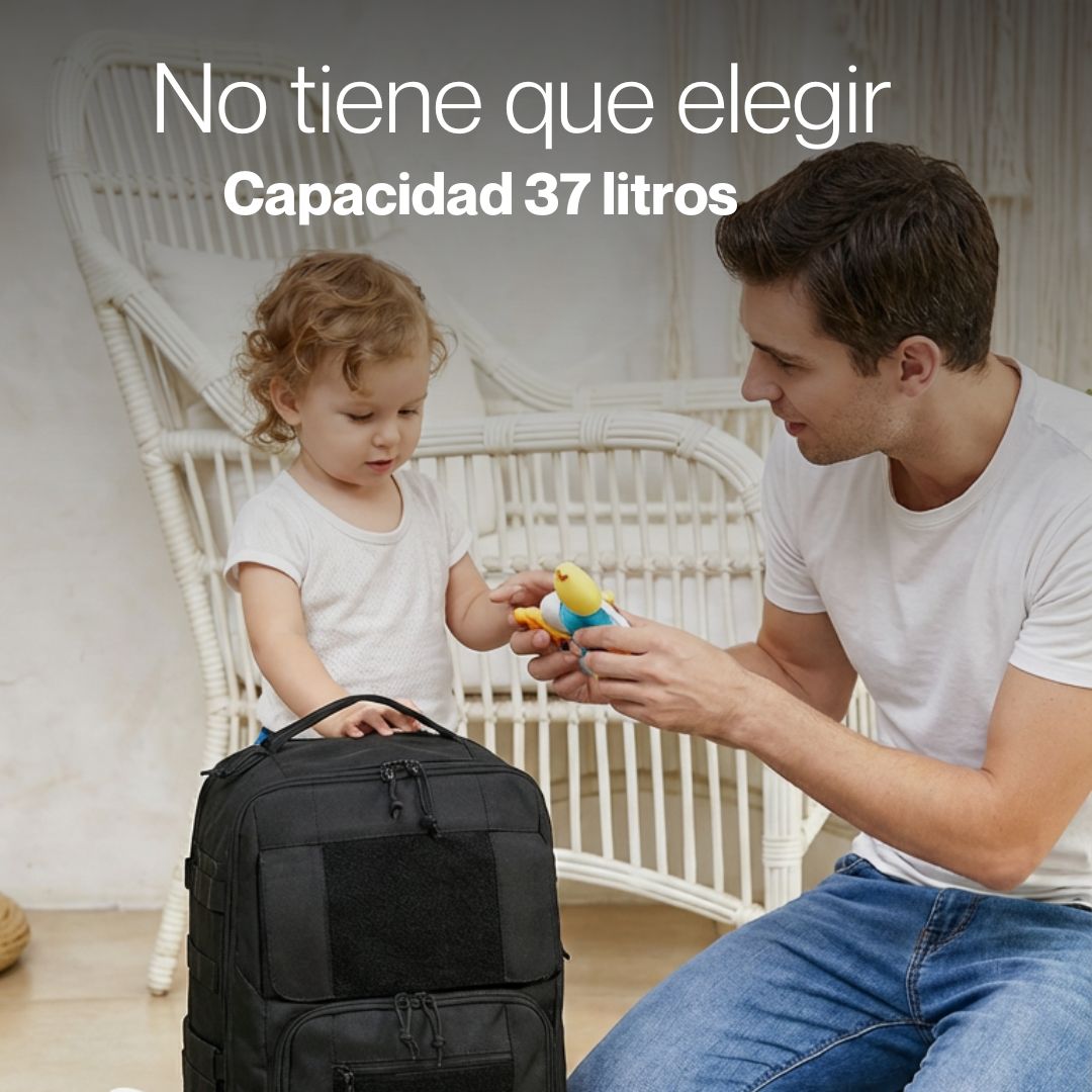 Mochila Pañalera DAMBO Wolfpack para Papá