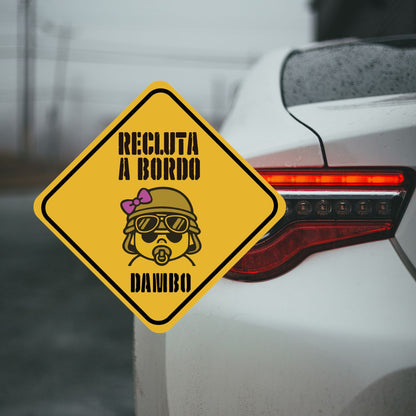 Sticker Recluta Niña