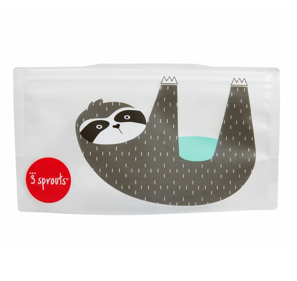 Bolsas reutilizables para snack Perezoso (2un)