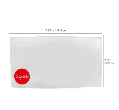 Bolsas reutilizables para snack Perezoso (2un)