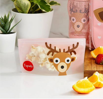 Bolsas reutilizables para snack Venado