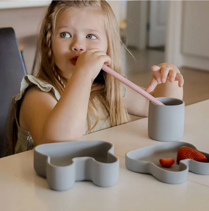 Caja para snack Conejo Gris