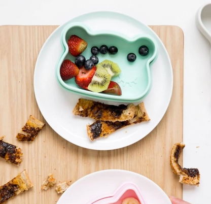 Caja para snack Oso verde menta