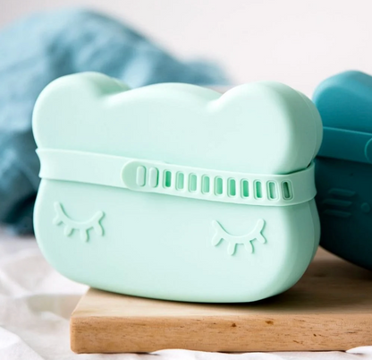 Caja para snack Oso verde menta