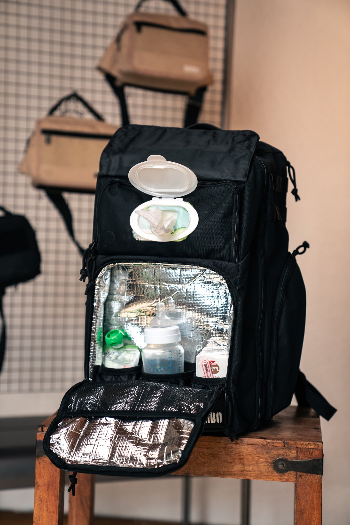 Mochila Pañalera DAMBO Wolfpack para Papá