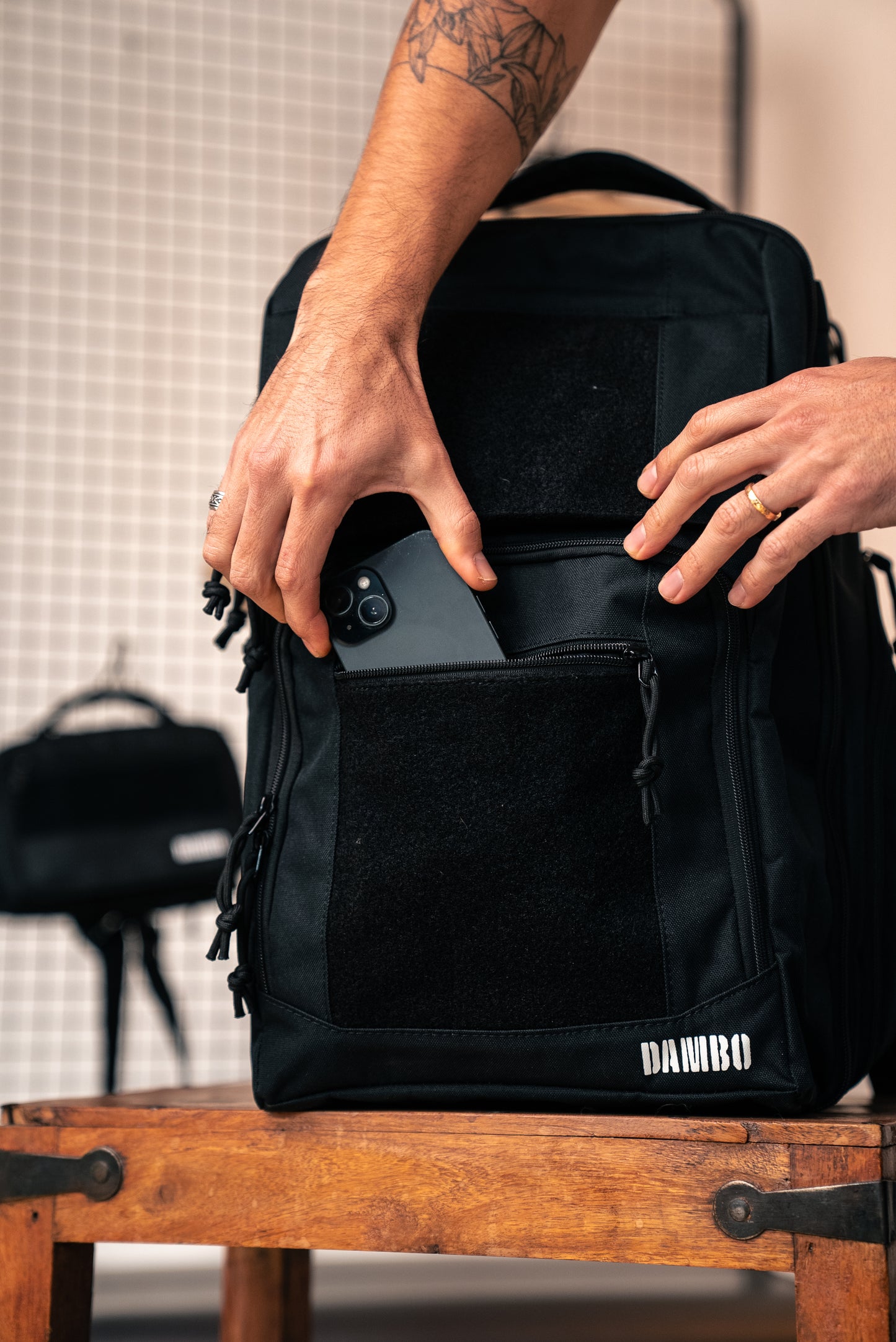 Mochila Pañalera DAMBO Wolfpack para Papá