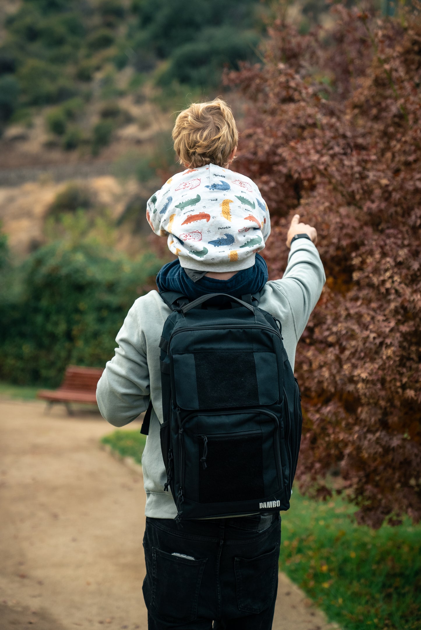 Mochila Pañalera DAMBO Wolfpack para Papá