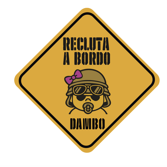 Sticker Recluta Niña
